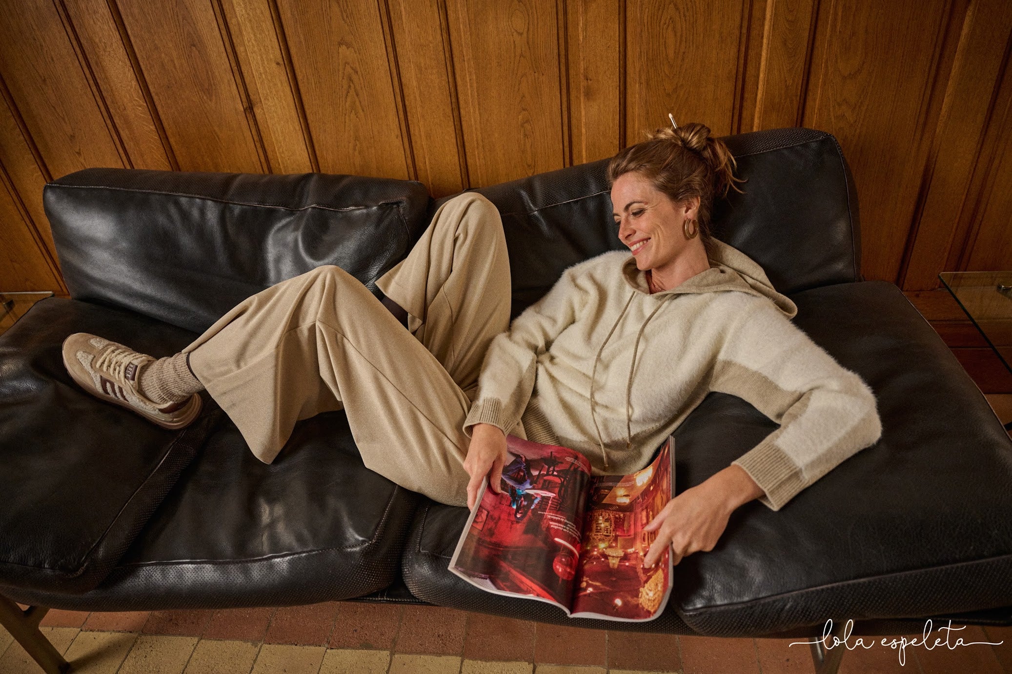 Capuche Lola Espeleta – Mélange de textures et de caractère