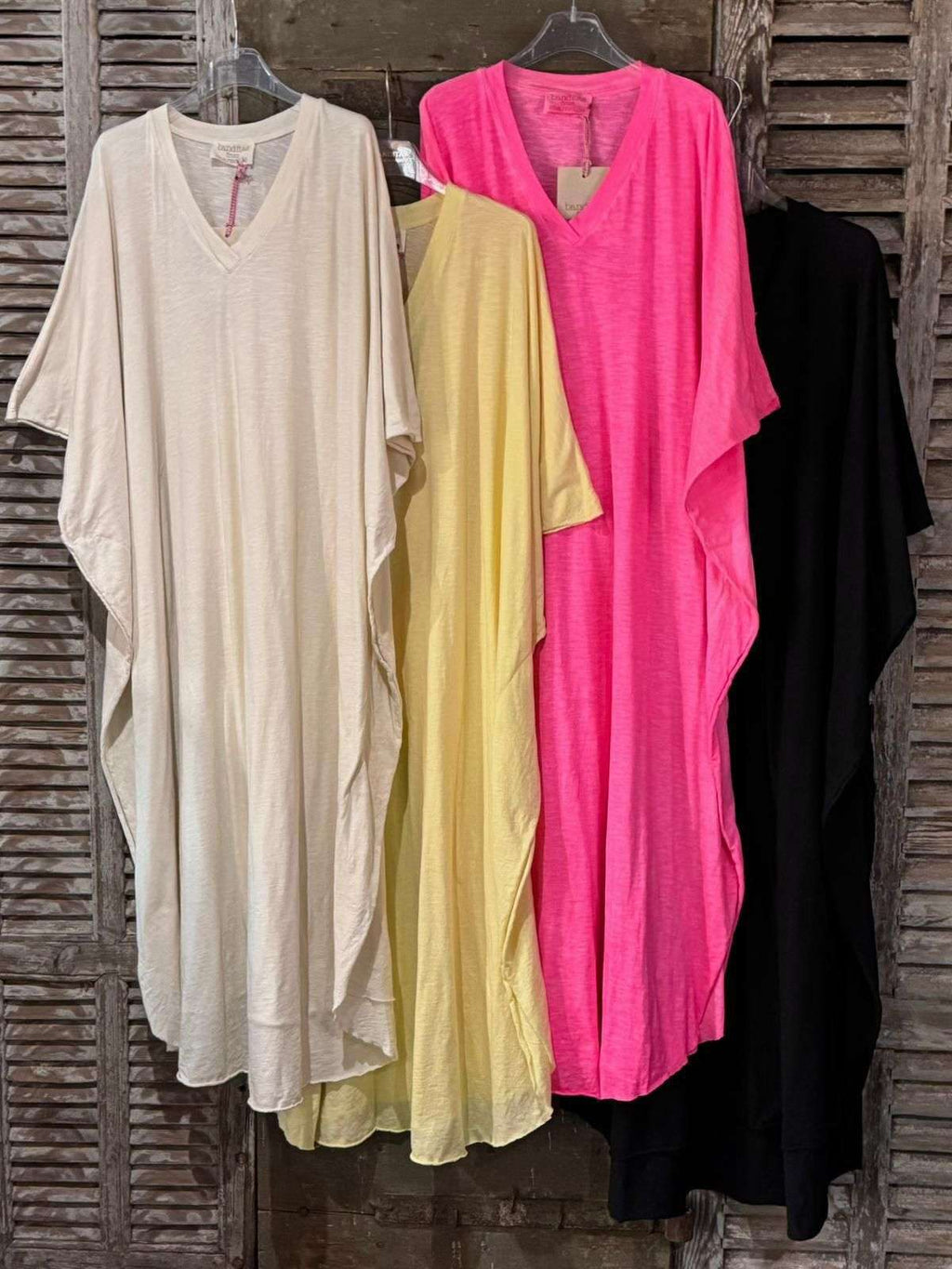 Robe T-shirt Longue Oversize Femme – Style Décontracté Chic avec Volants Latéraux