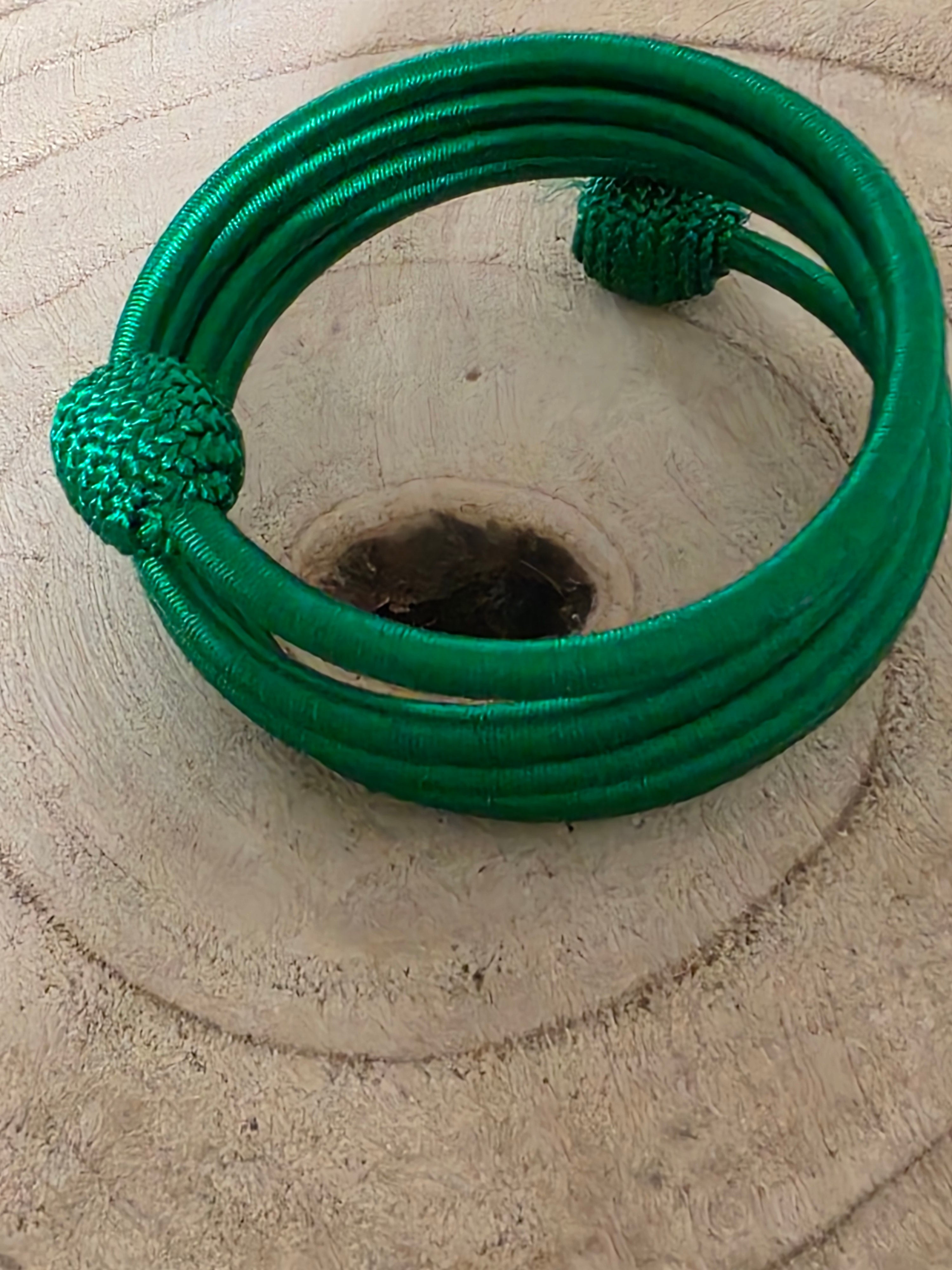 Bracelet tressé artisanal – Collection Nature &amp; Élégance