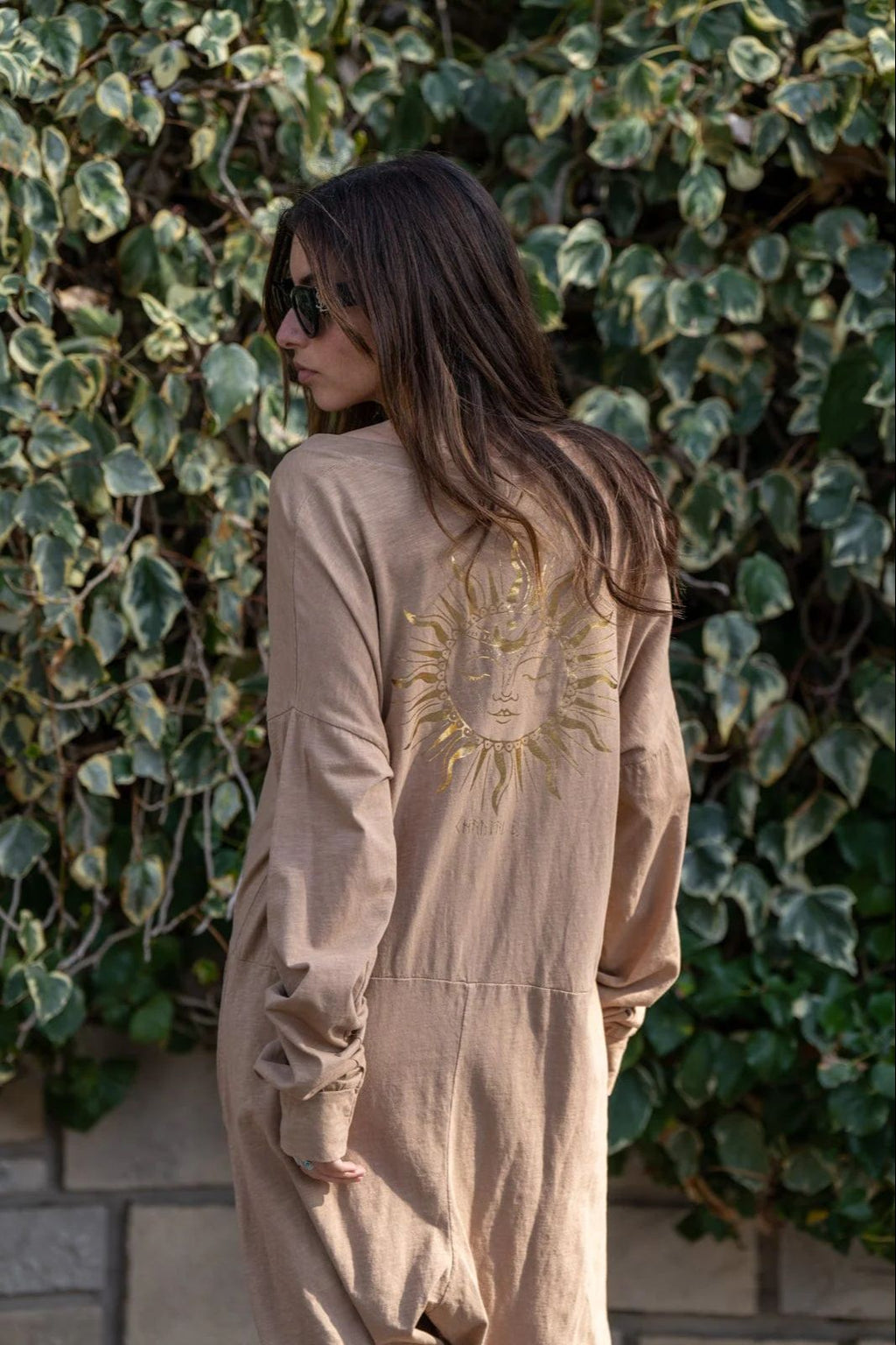 Combinaison Femme coton Imprimé Soleil -Chantal B