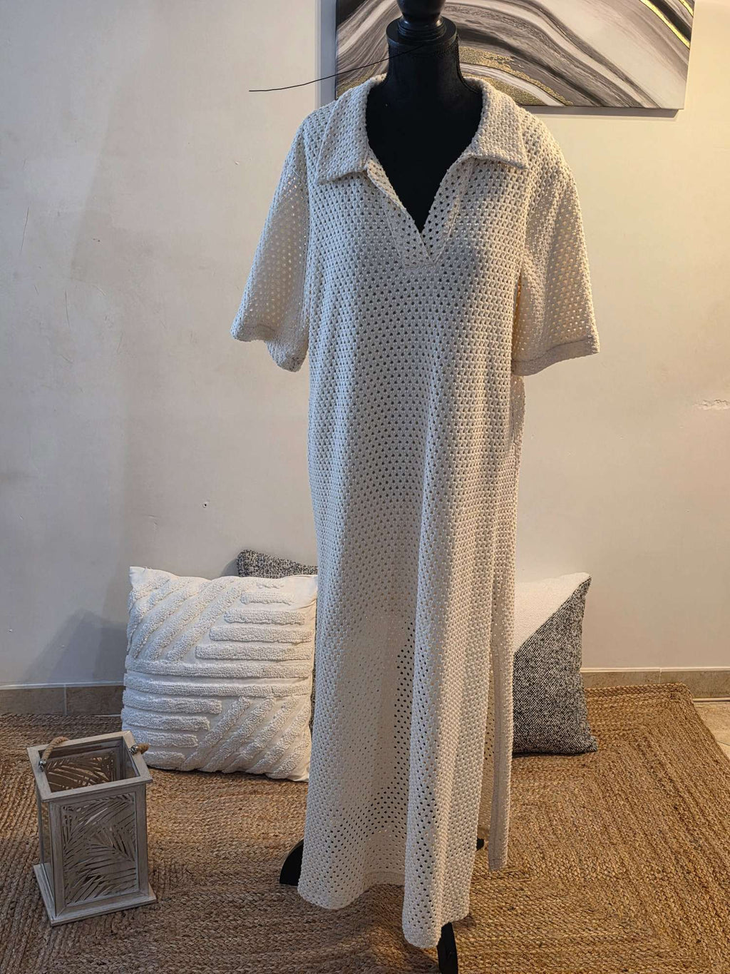 Robe polo nid d'abeille - Arley