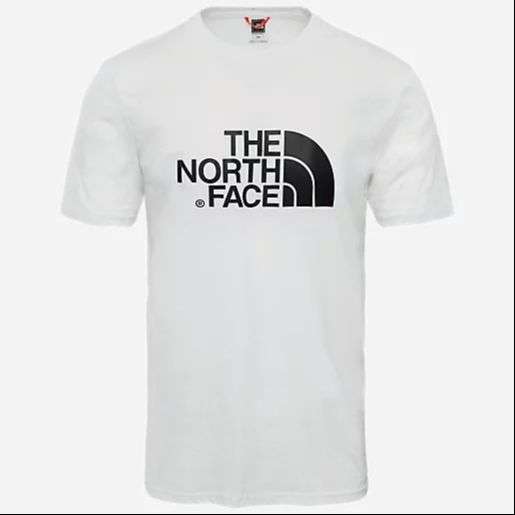 T-shirt the North Face blanc Gros logo