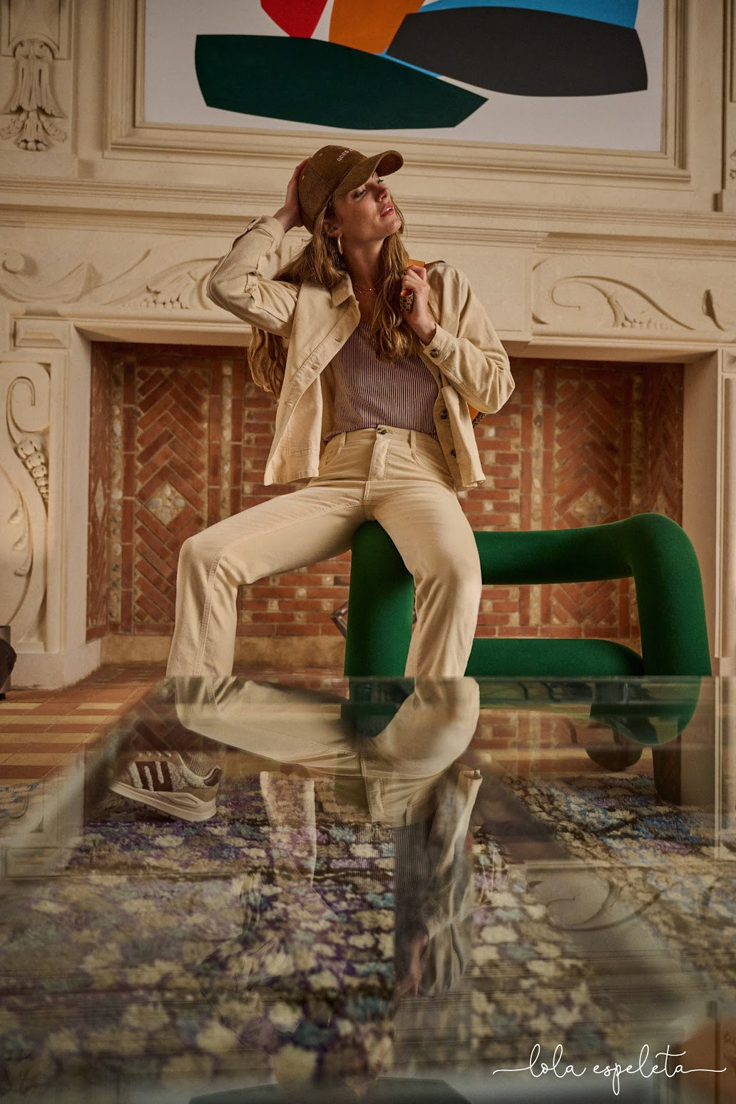 Veste Lola Espeleta – Velours chic et coupe dynamique