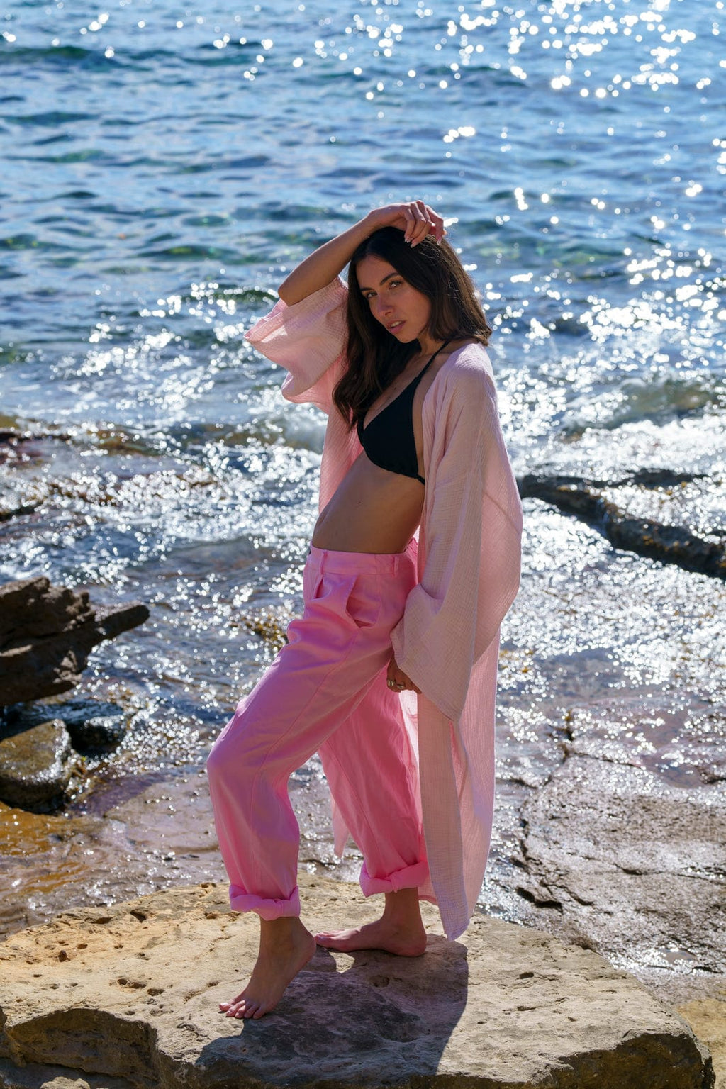 Pantalon Fluide Demi Saison Lover- Chantal- B