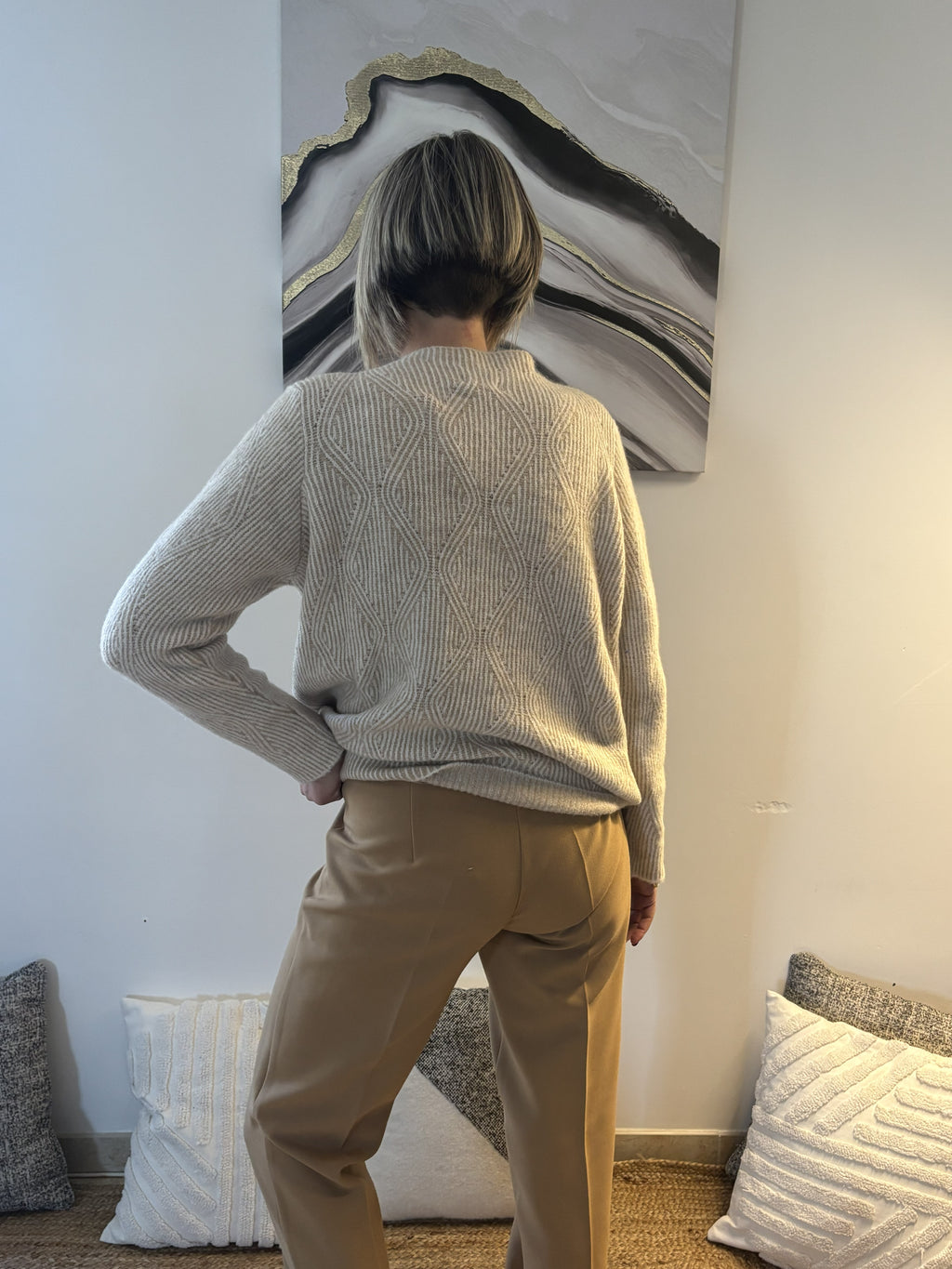 Slim Taille Haute à Poche Zippée Frontale – Silhouette Sculptée, Esprit Rebelle