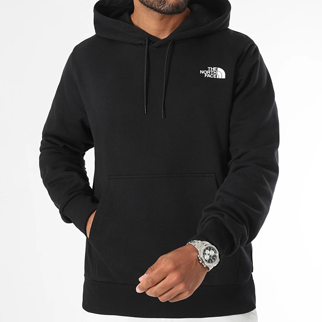 The North Face Hoodie noir – Légèreté, Confort & Caractère Discret