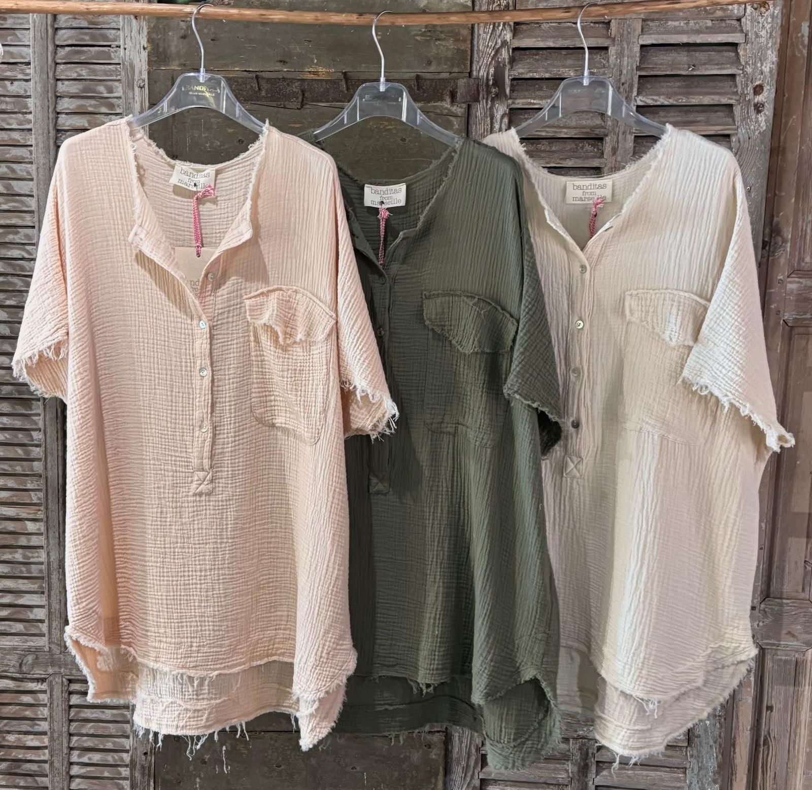 Tunique Oversize Femme en Voile de Coton – Élégance Naturelle et Confort Absolu